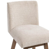 Ava Swivel Counter Stool, Vanilla Oat
