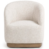 Diah Swivel Chair, Toasted Linen