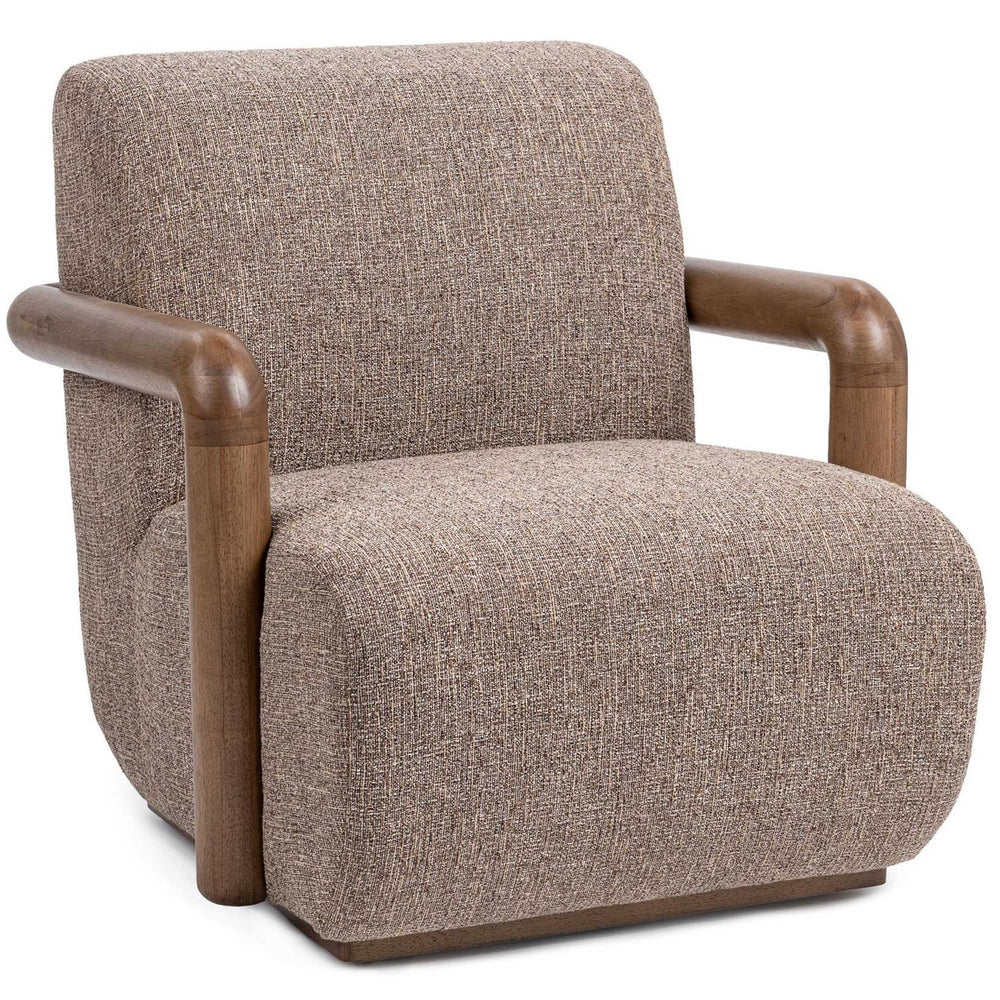 Welson Swivel Chair, Warm Mocha