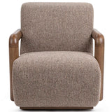 Welson Swivel Chair, Warm Mocha