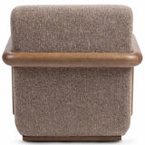 Welson Swivel Chair, Warm Mocha