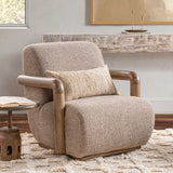 Welson Swivel Chair, Warm Mocha