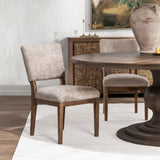 Arima Dining Chair, Mushroom Taupe, Set of 2