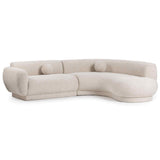 Serena 2 Piece Sectional, Buttercream