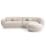 Serena 2 Piece Sectional, Buttercream