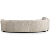 Concord 2 Piece Sectional, Frosty Oat