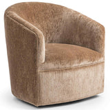 Valencia Swivel Chair, Walnut Heather