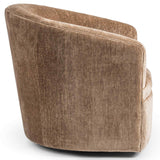 Valencia Swivel Chair, Walnut Heather