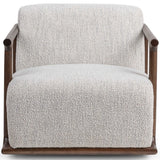 Lucia Swivel Chair, Ivory