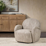 Colima Swivel Chair, Golden Heather