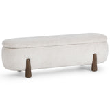 Riva Storage Bench, Winter Weave