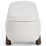 Riva Storage Bench, Winter Weave