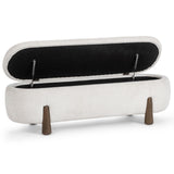 Riva Storage Bench, Winter Weave