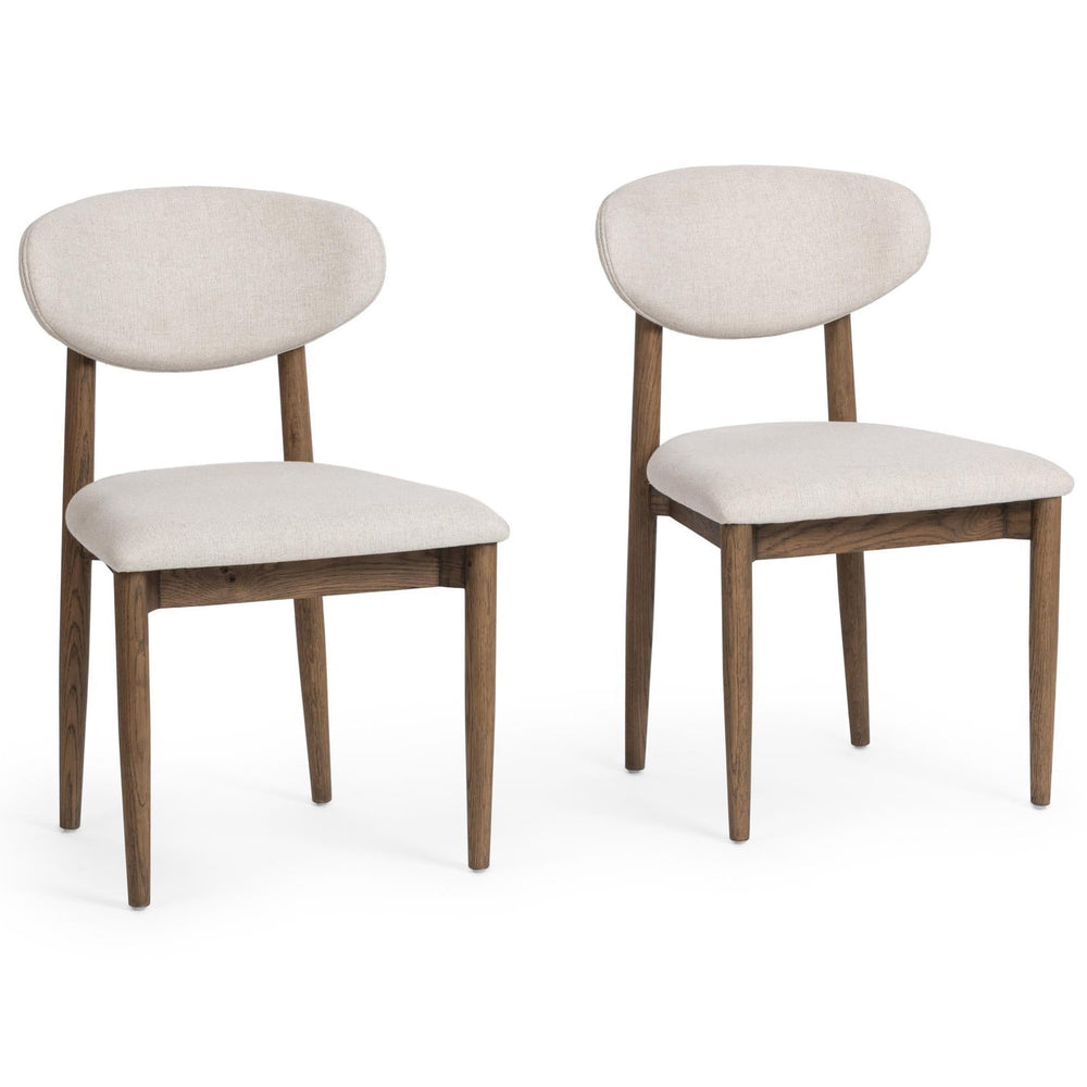 Tiber-Vander Dining Chair, Tawny Brown, Set of 2
