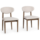 Tiber-Vander Dining Chair, Tawny Brown, Set of 2
