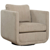 Abound Swivel Chair, Porcelain