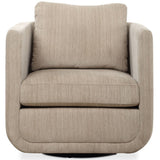 Abound Swivel Chair, Porcelain