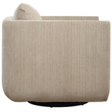 Abound Swivel Chair, Porcelain