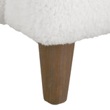 Ingel Armchair, White-Furniture - Chairs-High Fashion Home