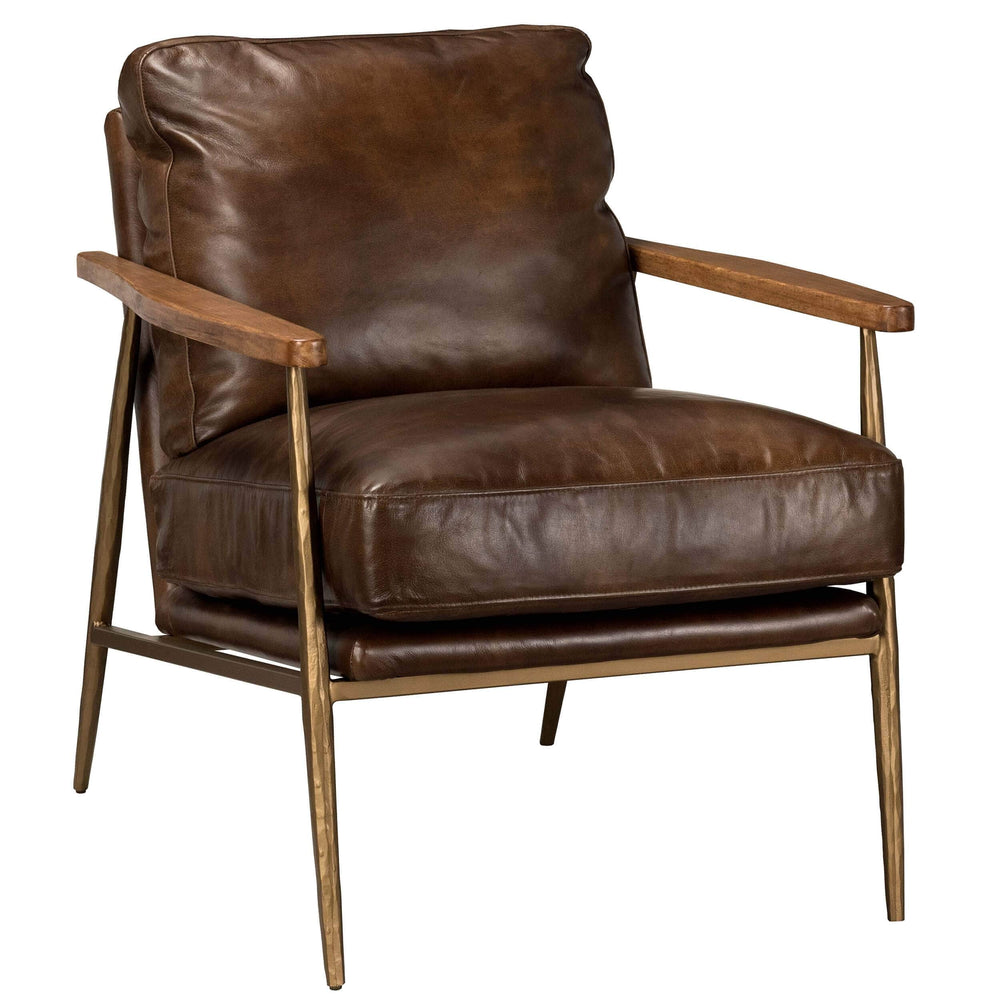 Christopher Leather Chair by Classic Home
