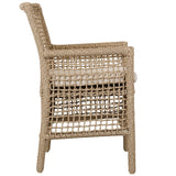 Brisbane Outdoor Dining Chair, Natural-Furniture - Outdoor-High Fashion Home