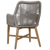 Marley Outdoor Dining Chair, Gray-Furniture - Outdoor-High Fashion Home