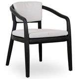 Dawn Outdoor Chair, Black-Furniture - Outdoor-High Fashion Home