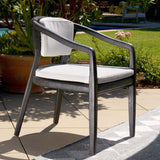 Dawn Outdoor Chair, Black-Furniture - Outdoor-High Fashion Home