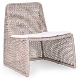 Michelle Outdoor Chair, Linen-Furniture - Outdoor-High Fashion Home