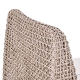 Michelle Outdoor Chair, Linen-Furniture - Outdoor-High Fashion Home