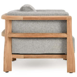 Aston Outdoor Accent Chair, Natural/Gray-Furniture - Outdoor-High Fashion Home