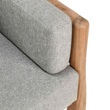 Aston Outdoor Accent Chair, Natural/Gray-Furniture - Outdoor-High Fashion Home