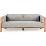 Aston Outdoor Sofa, Natural/Gray