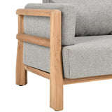 Aston Outdoor Sofa, Natural/Gray