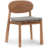 Aston Outdoor Dining Chair, Natural-Furniture - Outdoor-High Fashion Home