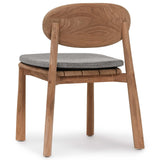 Aston Outdoor Dining Chair, Natural-Furniture - Outdoor-High Fashion Home