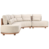Isla Outdoor Sectional, Natural-Furniture - Outdoor-High Fashion Home