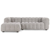 Walter Sectional, Taupe-High Fashion Home