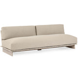 Livia Outdoor Sofa, Taupe-Furniture - Outdoor-High Fashion Home