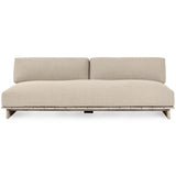 Livia Outdoor Sofa, Taupe-Furniture - Outdoor-High Fashion Home