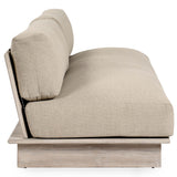Livia Outdoor Sofa, Taupe-Furniture - Outdoor-High Fashion Home
