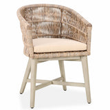 Collins Outdoor Dining Chair, Natural/Sand-Furniture - Outdoor-High Fashion Home