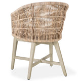 Collins Outdoor Dining Chair, Natural/Sand-Furniture - Outdoor-High Fashion Home