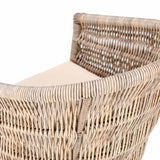 Collins Outdoor Dining Chair, Natural/Sand-Furniture - Outdoor-High Fashion Home