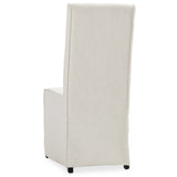 Jordan Upholstered Dining Chair Set of 2, White-Furniture - Dining-High Fashion Home