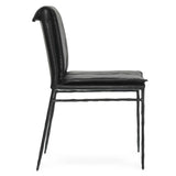 Mayer Dining Chair Set of 2, Jet Black