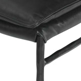 Mayer Dining Chair Set of 2, Jet Black