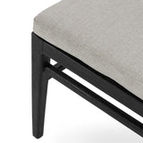 Westville Outdoor Dining Chair Set of 2, Black-Furniture - Outdoor-High Fashion Home