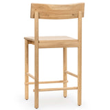 Foundation Counter Stool, Light Oak-Furniture - Chairs-High Fashion Home