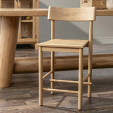 Foundation Counter Stool, Light Oak-Furniture - Chairs-High Fashion Home